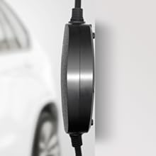 10A Type 2 EV Charger 2.2KW EV Car Portable Charger UK Plug Met LCD Display 1