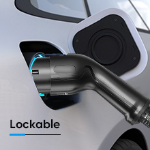 Mobiele 16A 32A EV-laadstation voor een enkele fase type 2 type 1 GBT EVSE 10