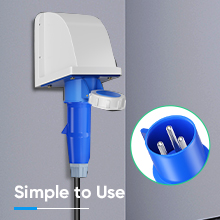 Mobiele 16A 32A EV-laadstation voor een enkele fase type 2 type 1 GBT EVSE 11