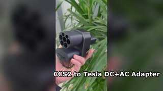 CCS2 naar Tesla EV-oplaadadapter DC-snelladerconverter voor elektrische auto