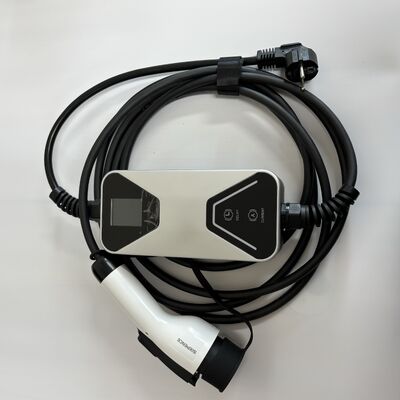 Niveau 2 Draagbare EV-oplader Type1 GBT 3.6KW 7.2KW IP65 waterdicht oplaaddoos aan boord voor thuisgebruik in noodgevallen
