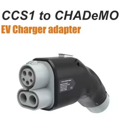 Op voorraad CCS1 naar CHAdeMO Adapter 250A 1000V DC Snelladen IP54 Waterdicht CE TUV Gecertificeerde EV Connector Fabriek